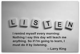 Larry King listen